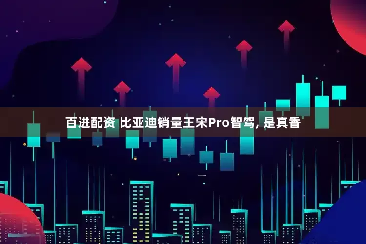 百进配资 比亚迪销量王宋Pro智驾, 是真香