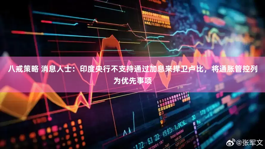 八戒策略 消息人士：印度央行不支持通过加息来捍卫卢比，将通胀管控列为优先事项