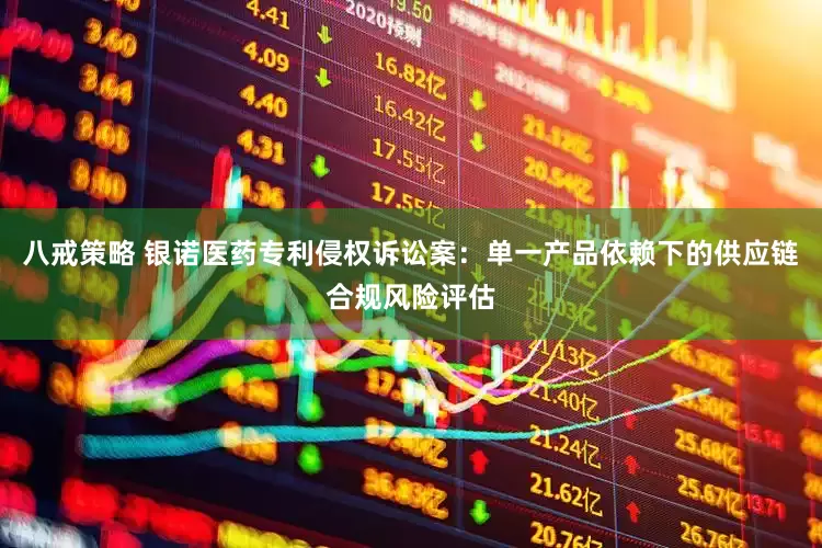 八戒策略 银诺医药专利侵权诉讼案：单一产品依赖下的供应链合规风险评估
